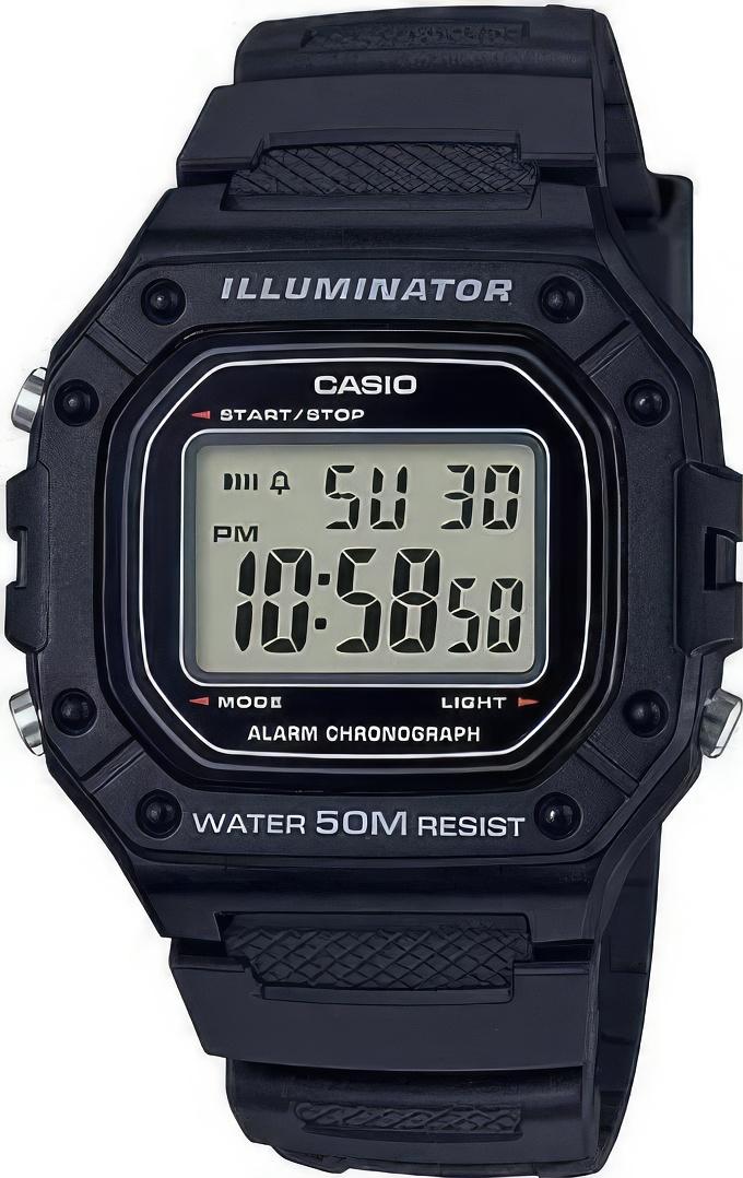 

Наручные часы мужские Casio W-218H-1A, W-218H-1A