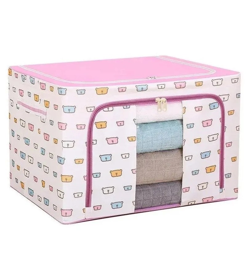 

Коробка TOP-Store Fabric Case для хранения розовый, Fabric Case