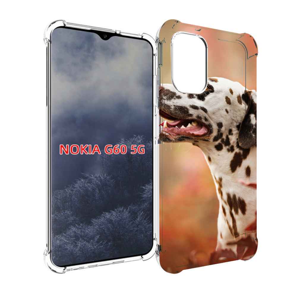 

Чехол MyPads далматин для Nokia G60 5G, Прозрачный, Tocco
