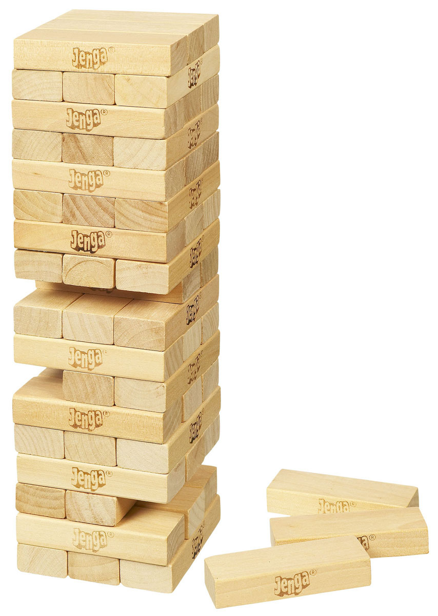 Настольная игра WoodBlocks Jenga Падающая башня