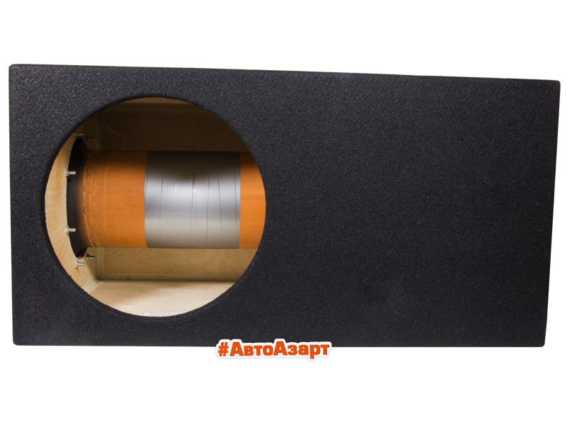 

Корпус для сабвуфера Автомастер B12-1.F18-1.C-BK 12"|ТРУБА-160 С БОКУ|70л|37Гц|V12-5-УРАЛ, Черный, B12-1.F18-1.C-BK