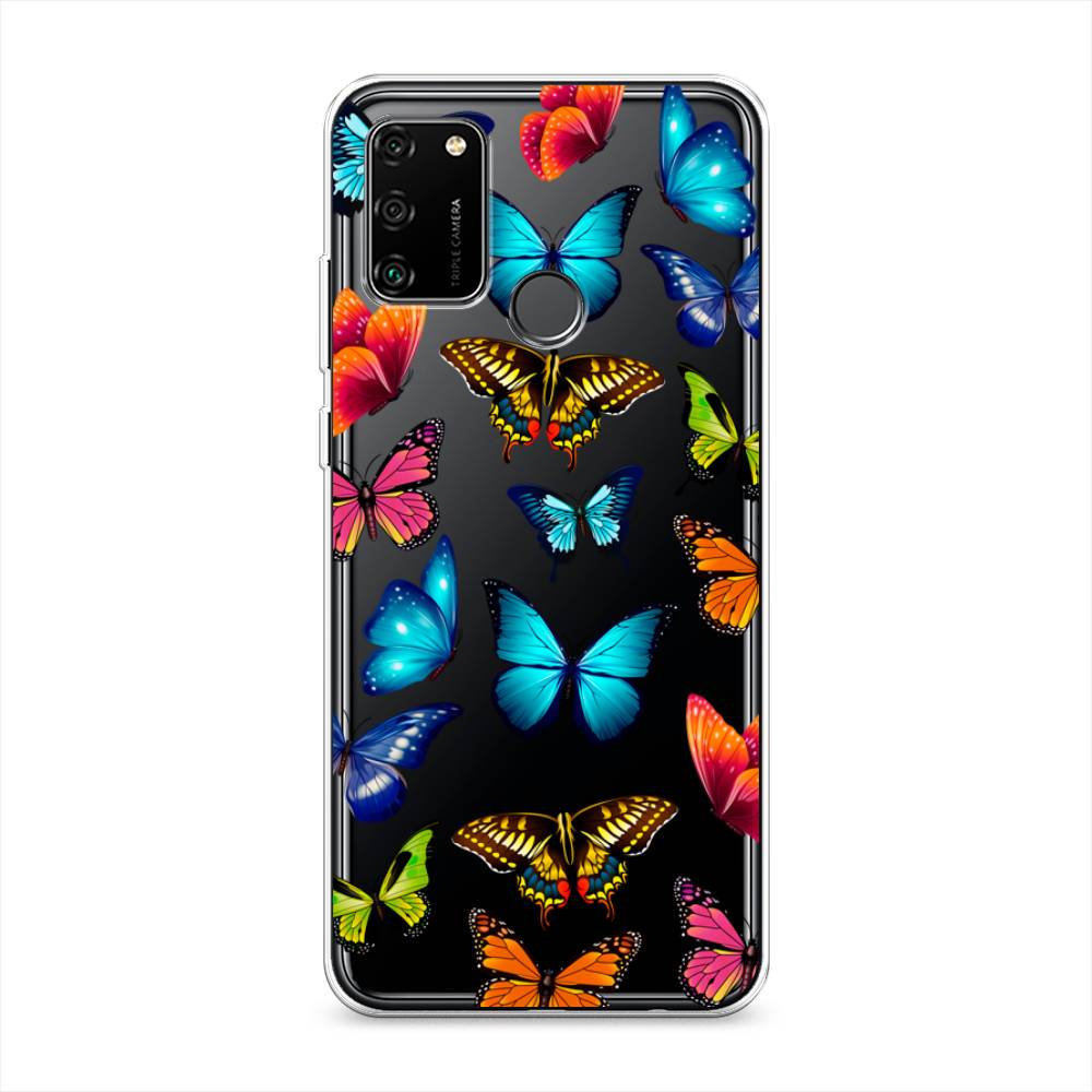 

Чехол Awog "Разные бабочки" для Honor 9A