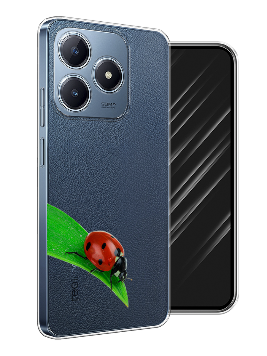 

Чехол Awog на Realme C63 "На счастье", Белый;красный;зеленый, 2517350-1