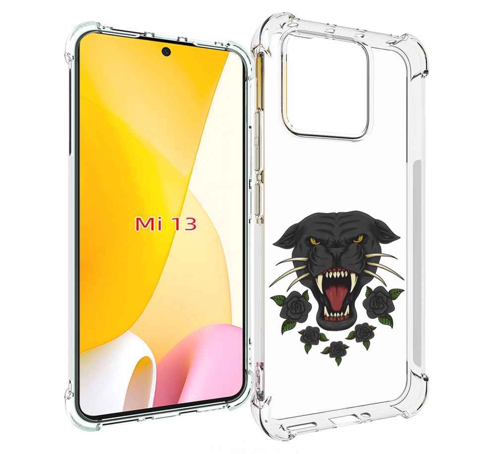 

Чехол MyPads Пантера для Xiaomi 13, Прозрачный, Tocco