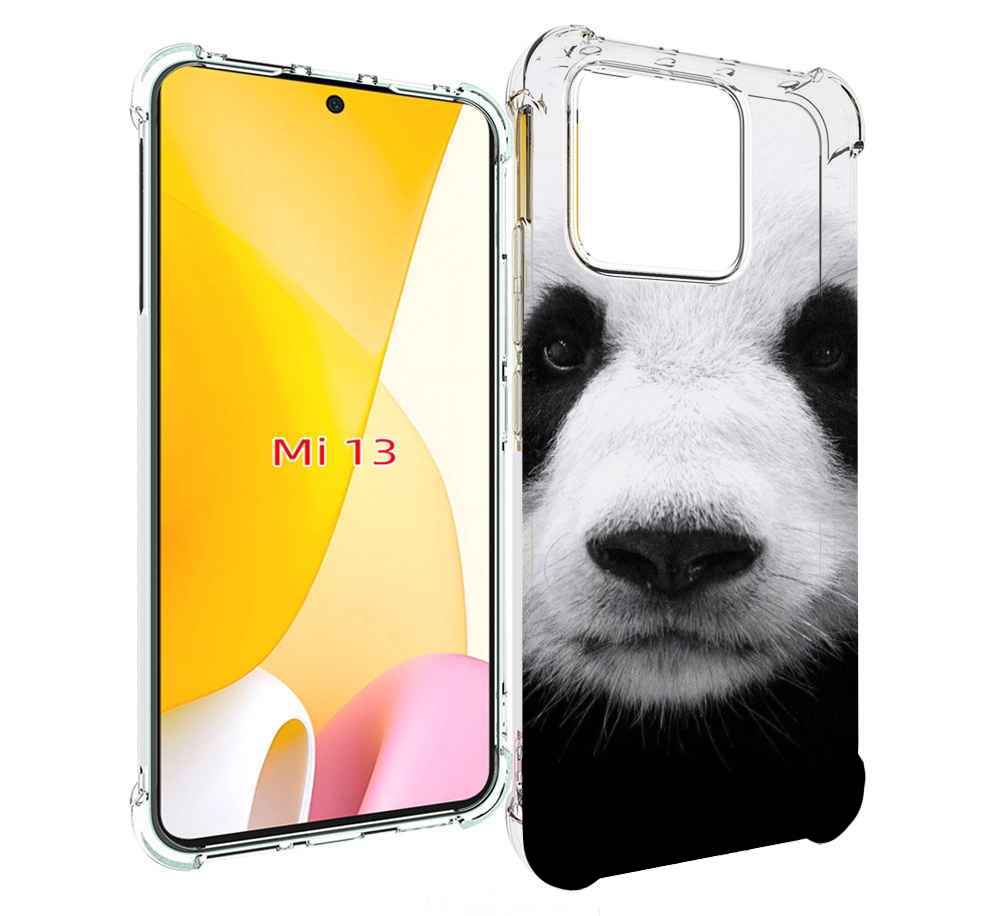 

Чехол MyPads Панда-портрет для Xiaomi 13, Прозрачный, Tocco