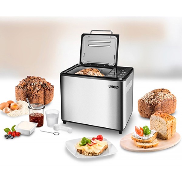 

Хлебопечка Unold 68125 Compact серебристая, черная, Серебристый;черный, 68125 Compact