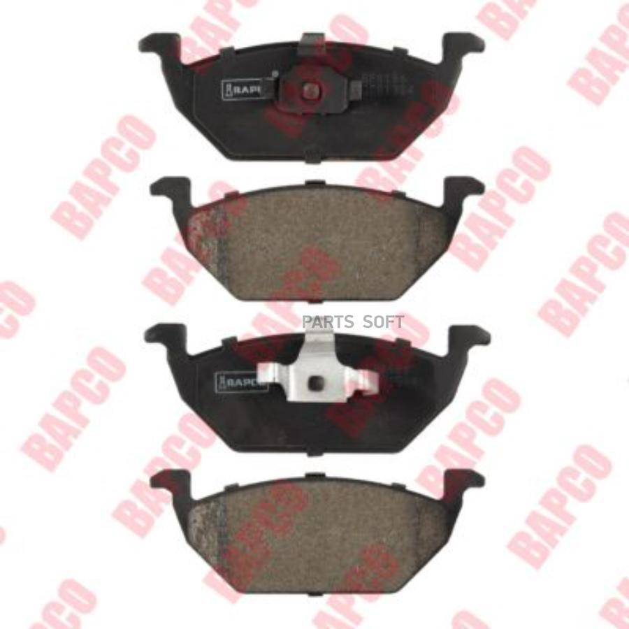 

Тормозные колодки BAPCO передние дисковые BP0186