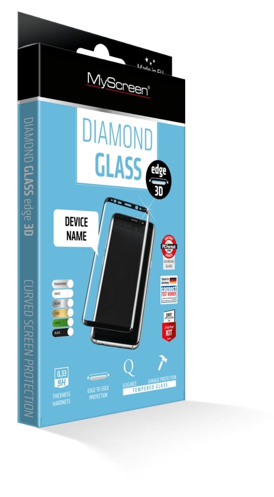 

Пленка защитная lamel 3D MyScreen 3D DIAMOND Glass EA Kit White iPhone 8/7