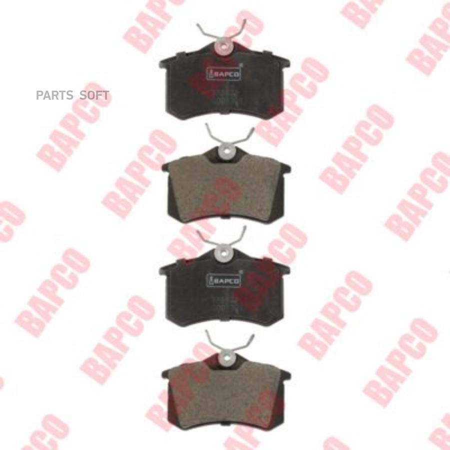 

Тормозные колодки BAPCO задние дисковые BP0079
