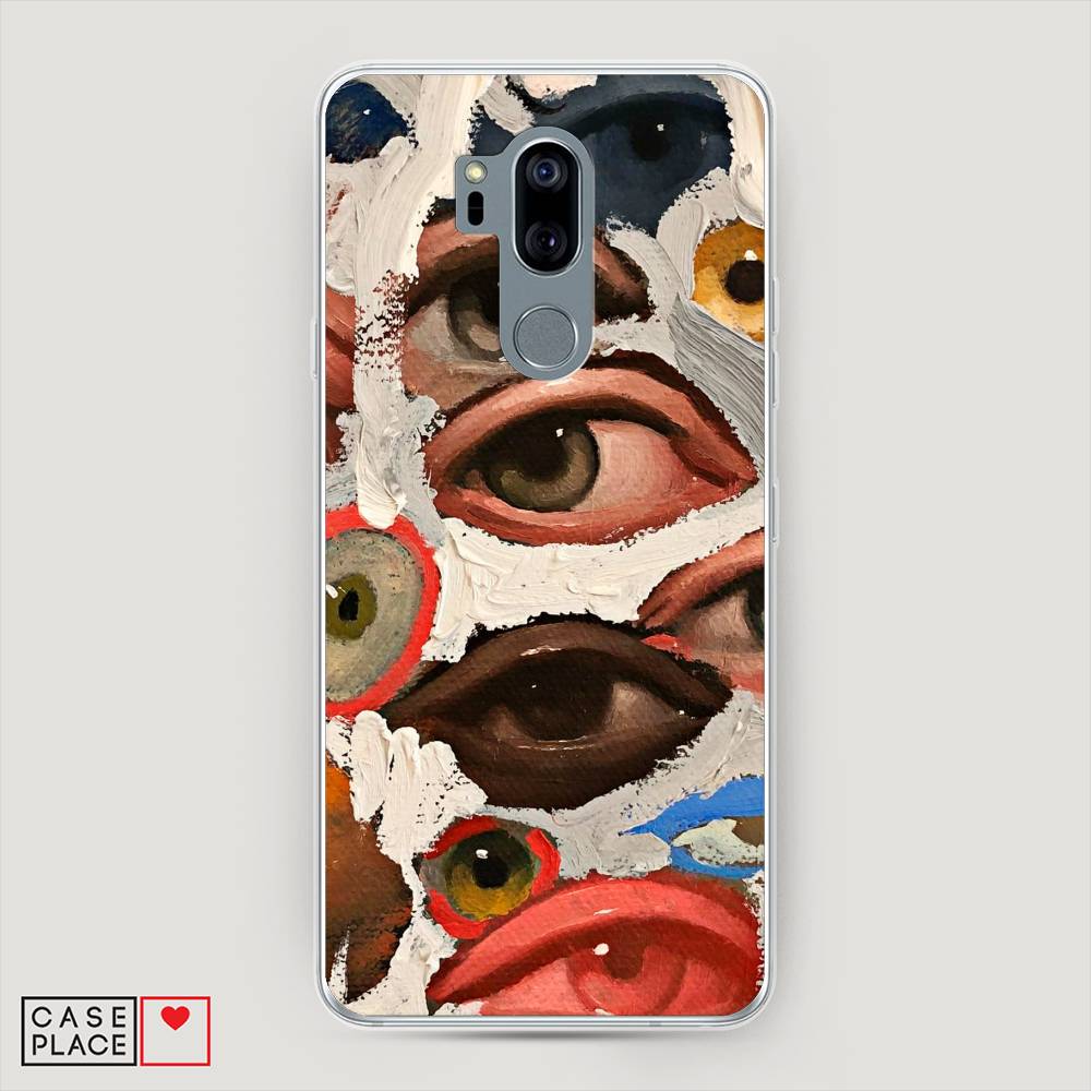 

Чехол Awog "Глаза масляная живопись" для LG G7 ThinQ, 83450-7