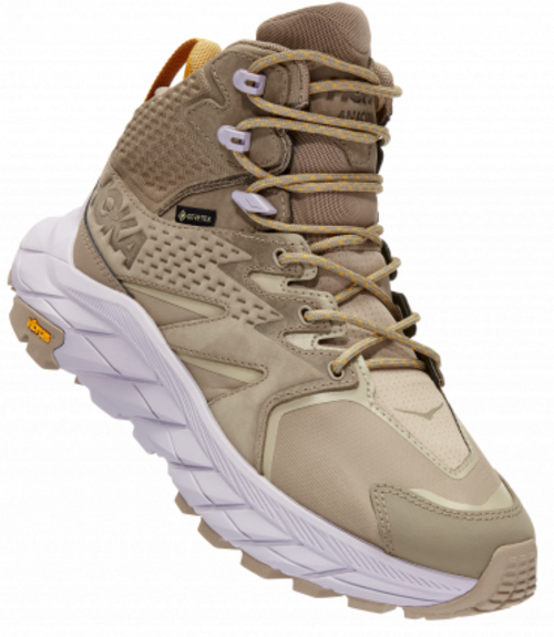 

Кроссовки женские Hoka Anacapa mid GTX бежевые 9 US, Бежевый, Anacapa mid GTX