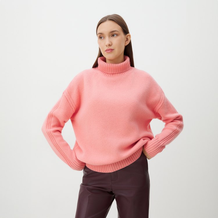 

Свитер женский Maison David 2023-177W розовый 2XL, 2023-177W