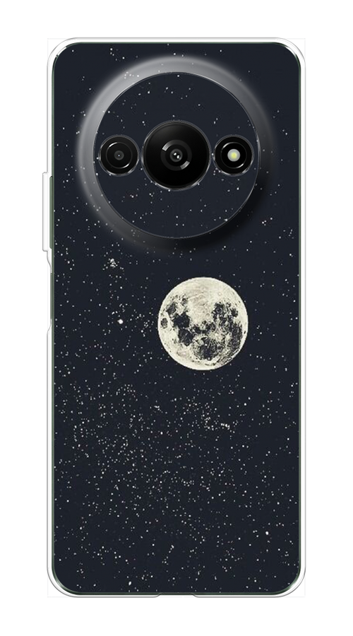 

Чехол на Redmi A3 "Полнолуние", Бордовый, 321250-1