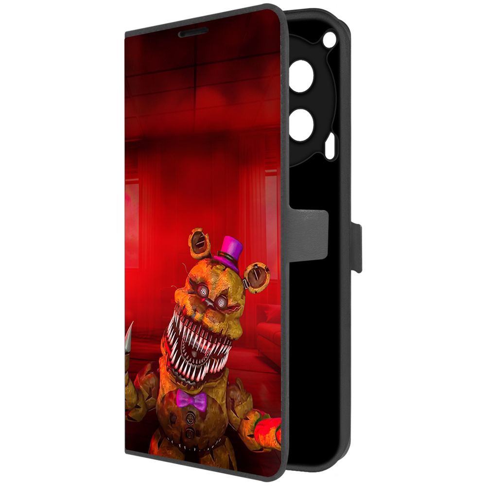 

Чехол Krutoff для Tecno Camon 30 ФНАФ - Фредди атакует, Черный