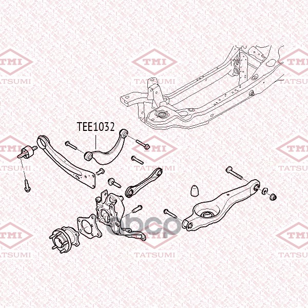 

Рычаг задней подвески Tatsumi верхний левый TEE1032