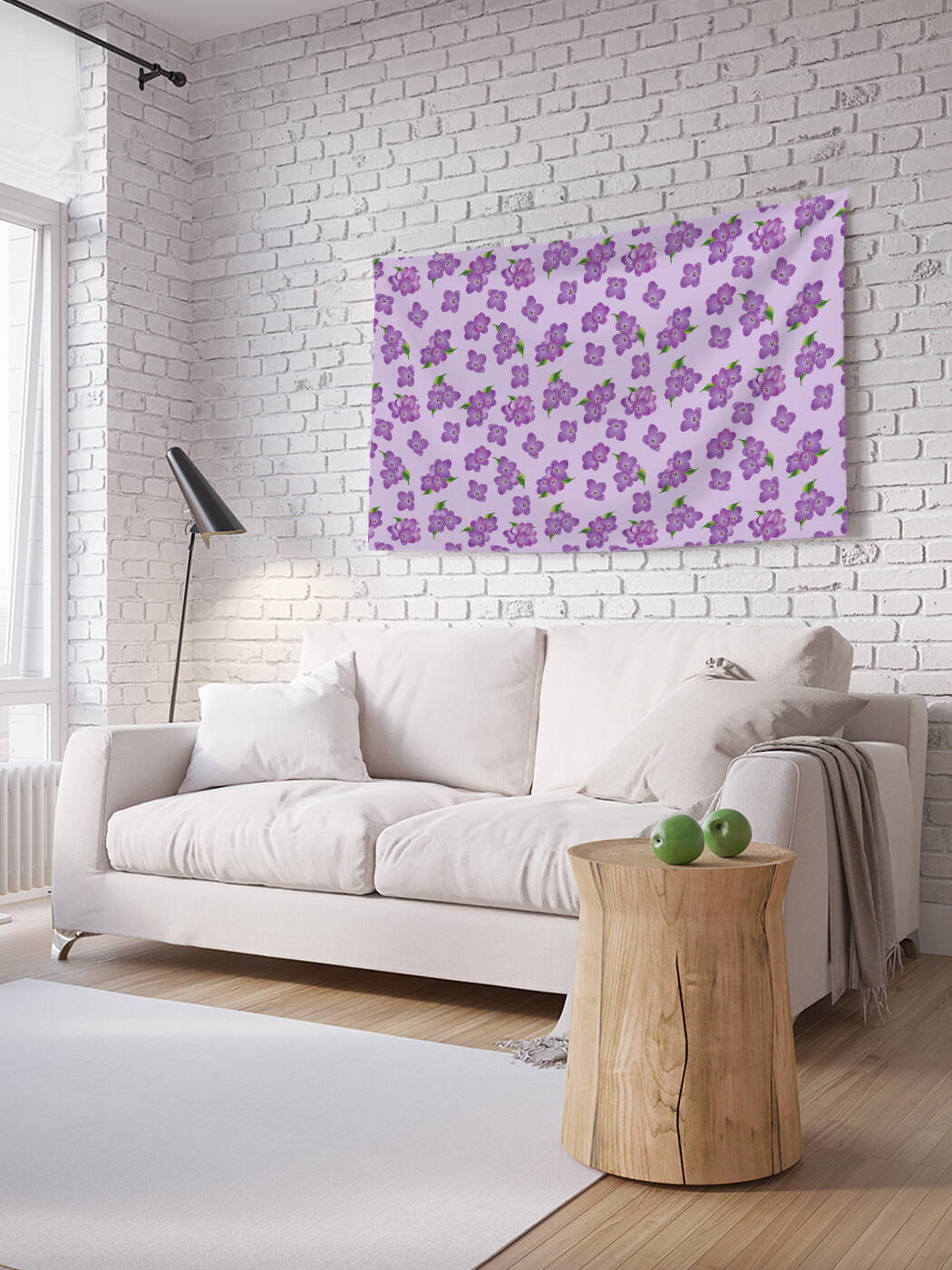 

Горизонтальное фотопанно JoyArty Космическая весна, из ткани, 150х200 см