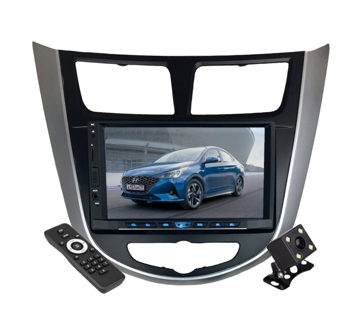

Магнитола для Hyundai Solaris 2010-2016 (bluetooth, Carplay, AUX) - Dolmax, Dolmax Carplay 7W-2D