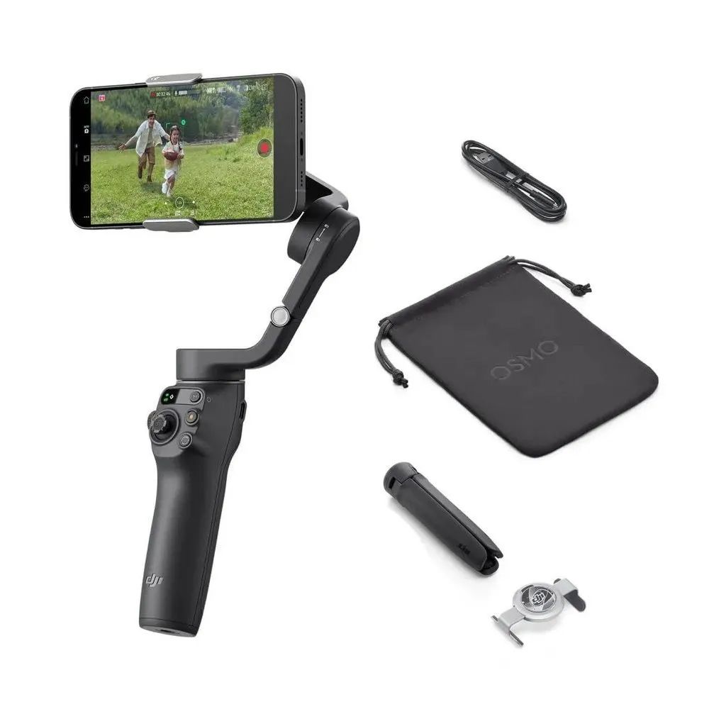 

Стабилизатор для смартфона DJI Osmo Mobile 6 (OM 6) ActiveTrack 5.0, черный