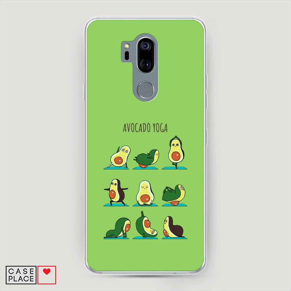 

Чехол Awog "Авокадо йога" для LG G7 ThinQ, 83450-10