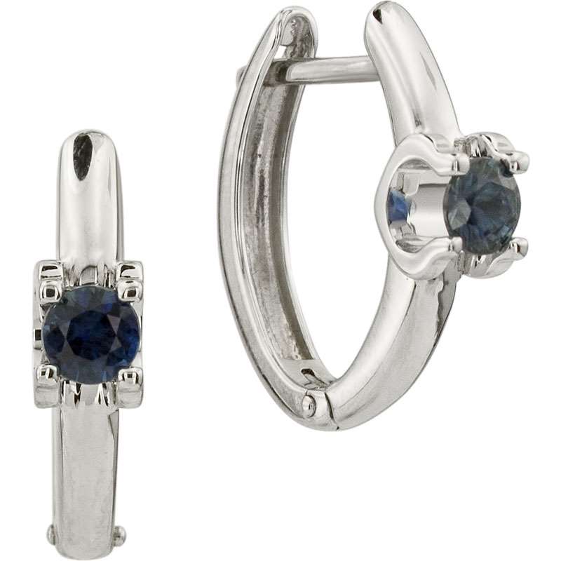 

Серьги из белого золота ALORIS Серьги 1650Сп_, сапфир, Серьги 1650Сп_