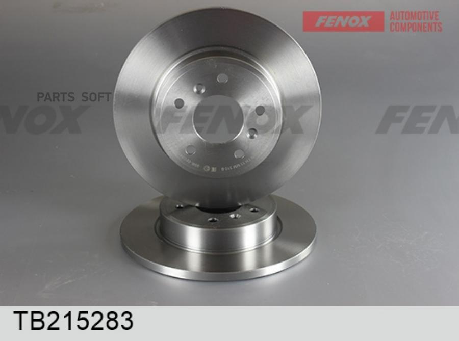 

Тормозной диск FENOX задний 290x13 мм 5 отверстий TB215283