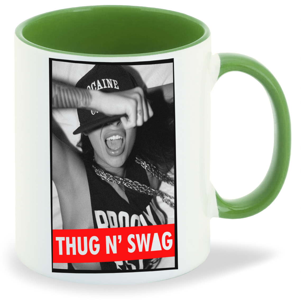 

Кружка CoolPodarok ThugN SWAG, ThugN SWAG