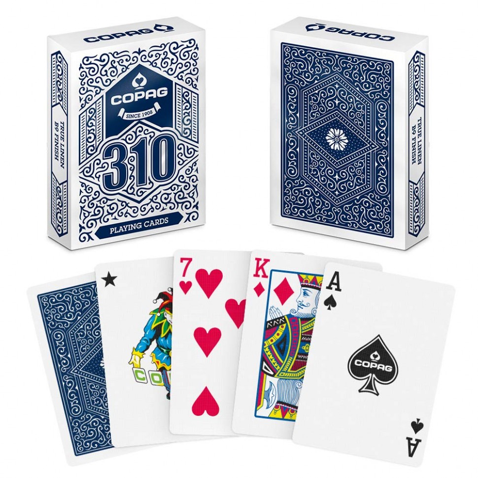 

Игральные карты Copag 310, синие, Copag 310 – синие