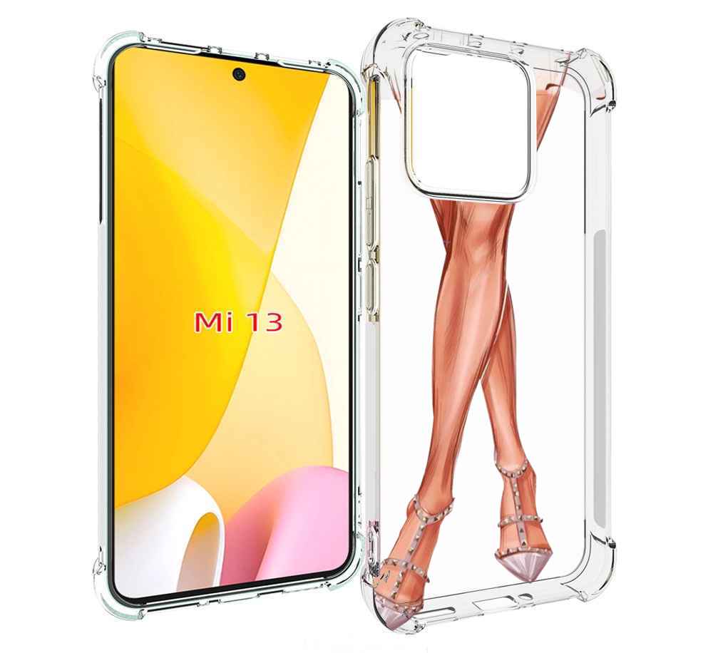 

Чехол MyPads Ножки для Xiaomi 13, Прозрачный, Tocco