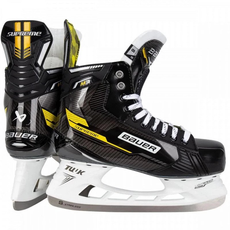 

Коньки хоккейные BAUER Supreme M3 S22 SR 1059774 (11.0 D), Черный, Supreme M3