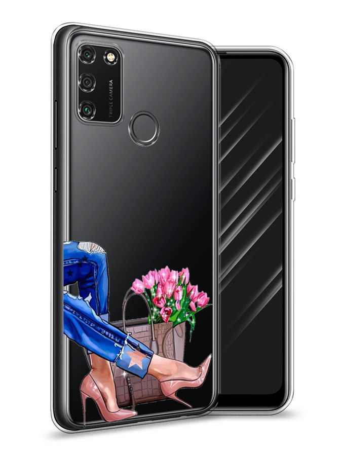 

Чехол Awog на Honor 9A "Каблучки", Голубой;коричневый;розовый, 612350-7