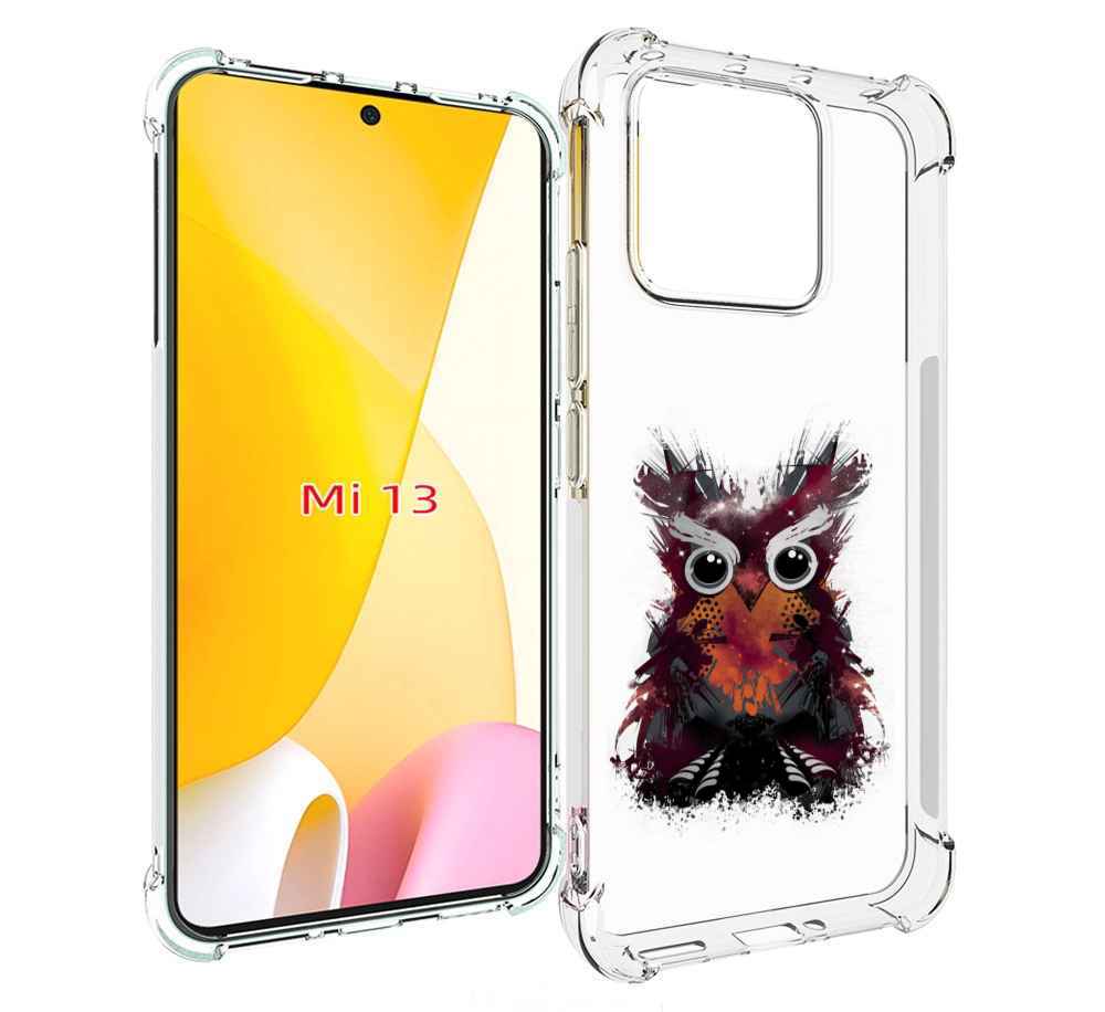 

Чехол MyPads Необычная сова для Xiaomi 13, Прозрачный, Tocco