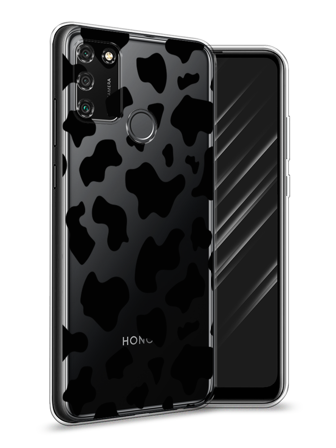 фото Чехол awog "пятна коровы черные" для honor 9a