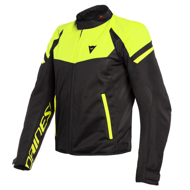 фото Куртка текстильная dainese bora air tex black/fluo-yellow (р.50)