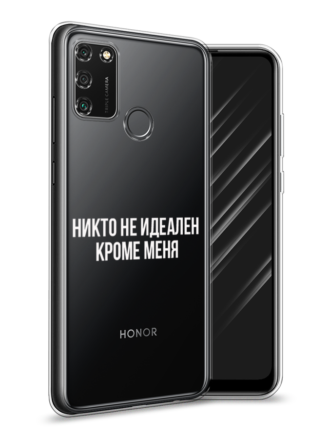 

Чехол Awog на Honor 9A "Никто не идеален кроме меня", Серый;прозрачный;белый, 612350-6