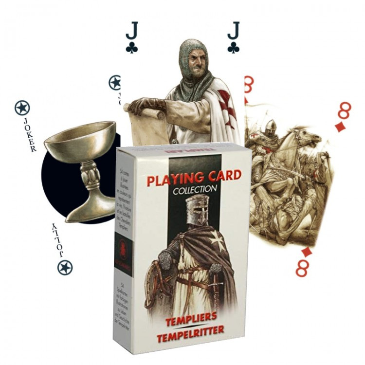

Игральные карты Тамплиеры / Templars - Lo Scarabeo, Игральные карты Тамплиеры
