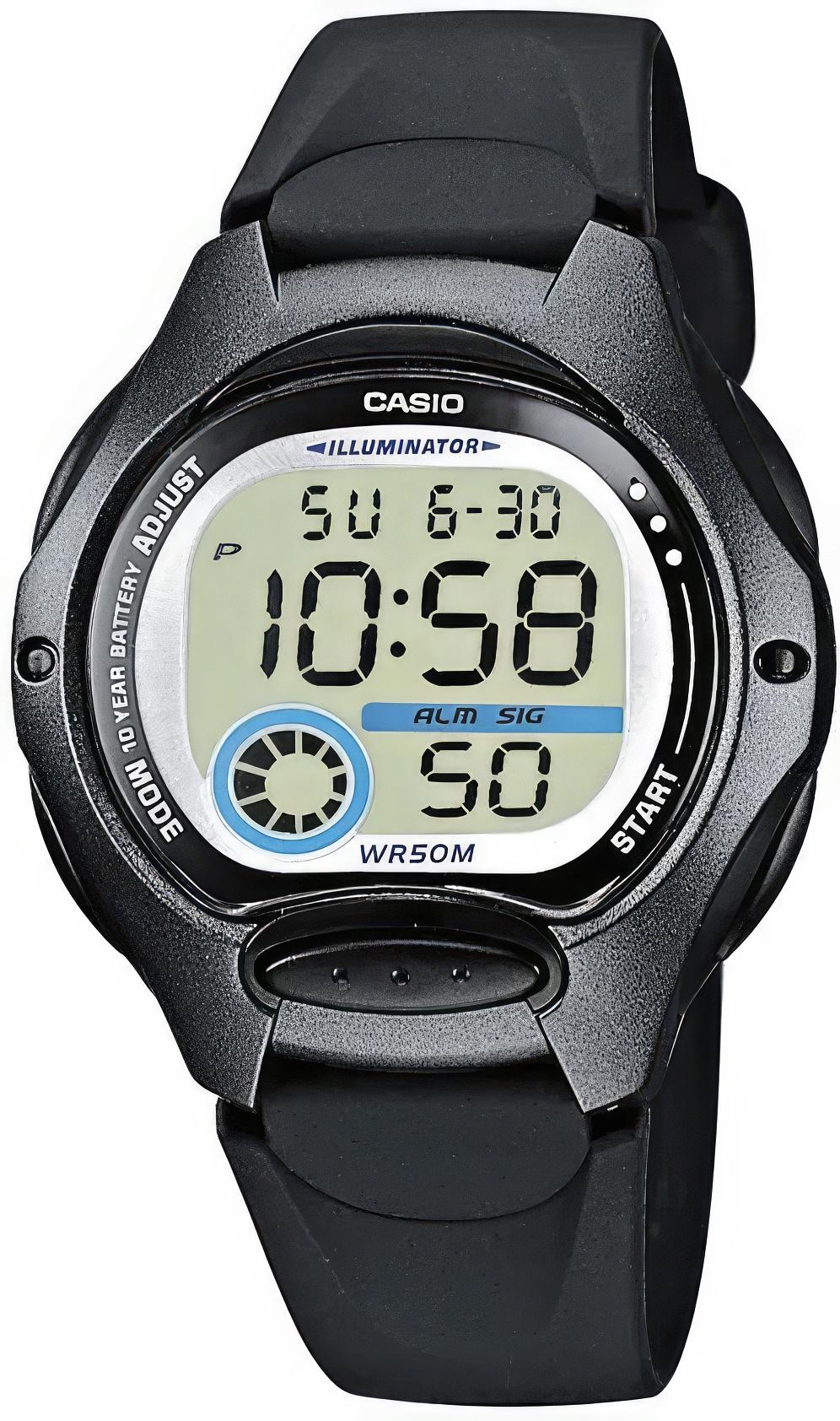 Наручные часы детские Casio LW-200-1B, черный