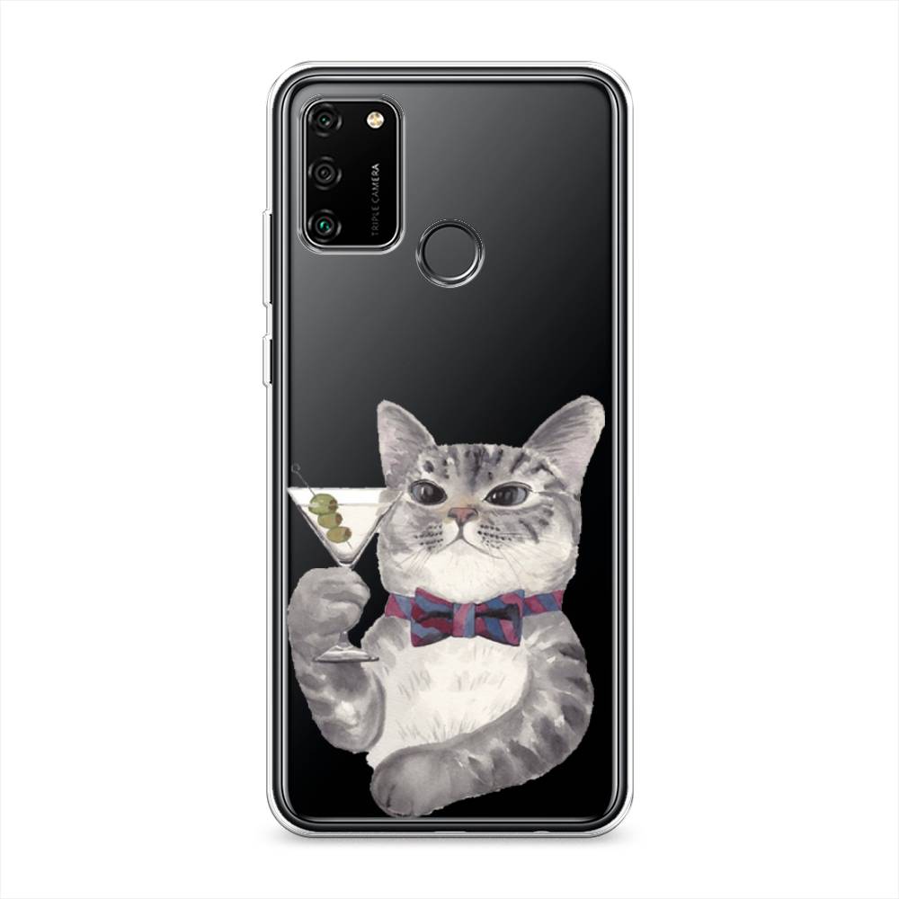 

Чехол Awog "Кот джентльмен" для Honor 9A