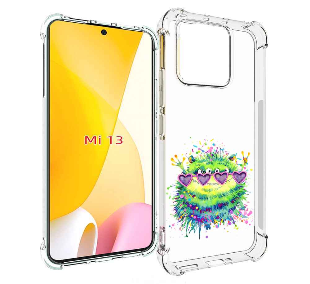 

Чехол MyPads Пушистый персонаж для Xiaomi 13, Прозрачный, Tocco