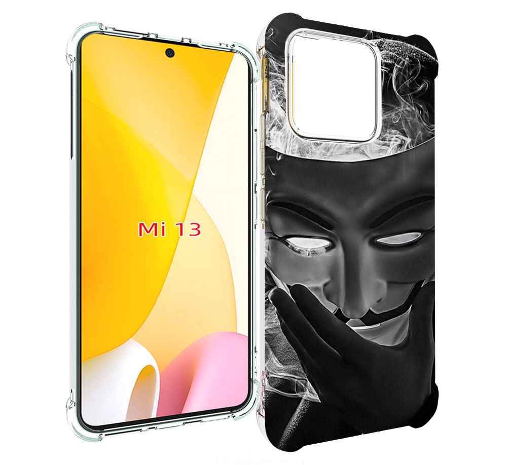 

Чехол MyPads Маска для Xiaomi 13, Прозрачный, Tocco