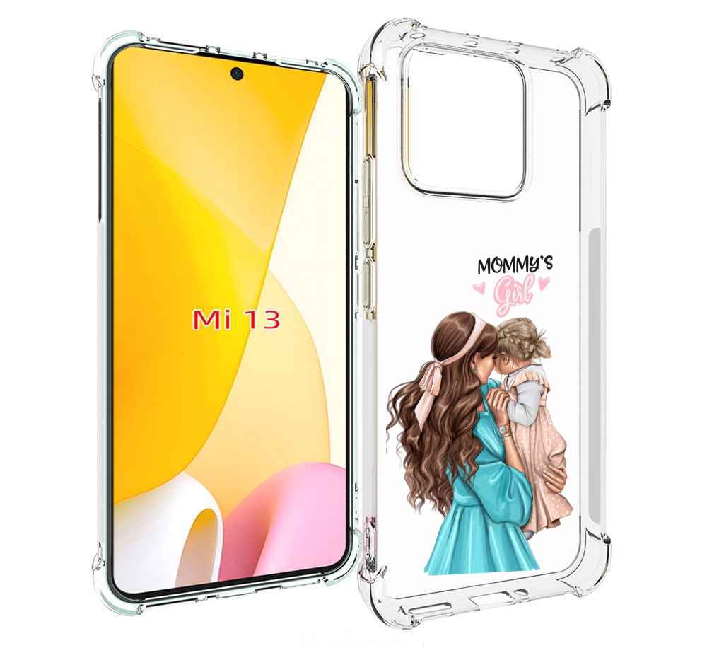 

Чехол MyPads Мама-девочки женский для Xiaomi 13, Прозрачный, Tocco