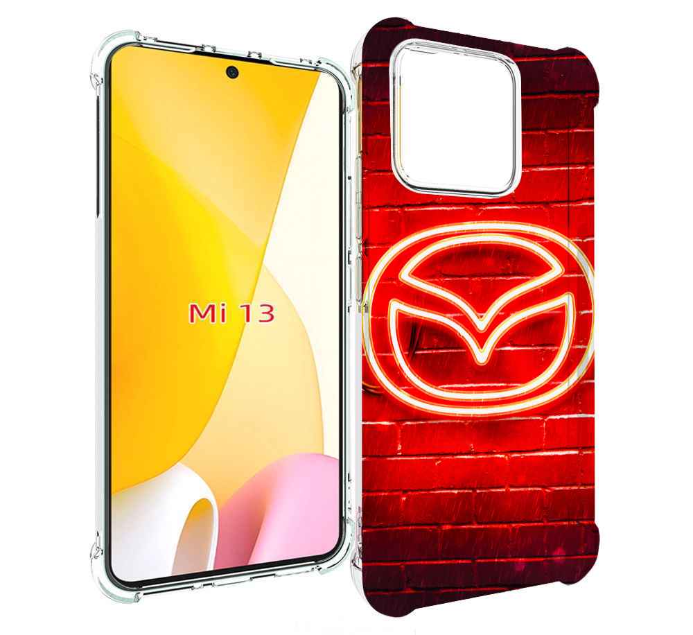 

Чехол MyPads Мазда для Xiaomi 13, Прозрачный, Tocco
