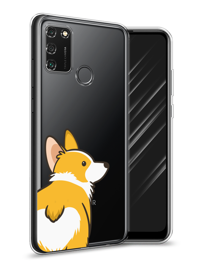 

Чехол Awog на Honor 9A "Корги следуй за мной", Желтый;бежевый;белый, 612350-2