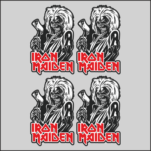 

Наклейка Наклейки за Копейки Группа IRON MADEN 10х6см, ААА-АА-01066-10