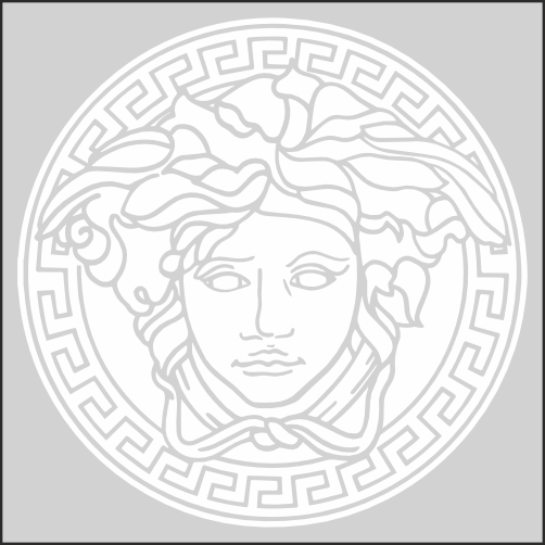 

Наклейка Наклейки за Копейки Versace Медуза Версаче 60х60см, ААА908-65-Б
