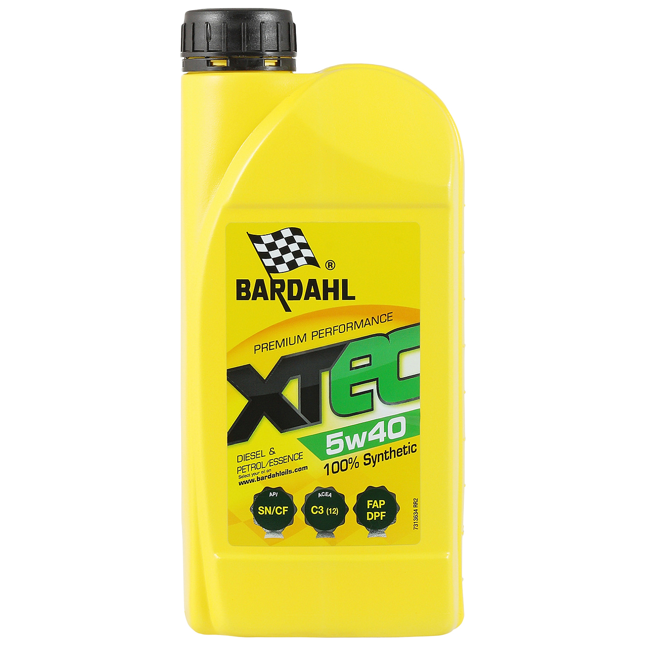 Моторное масло BARDAHL XTEC синтетическое 5W40 1л
