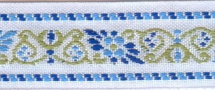 Тесьма жаккардовая, 20 мм*16,4 м, Hobby&Pro