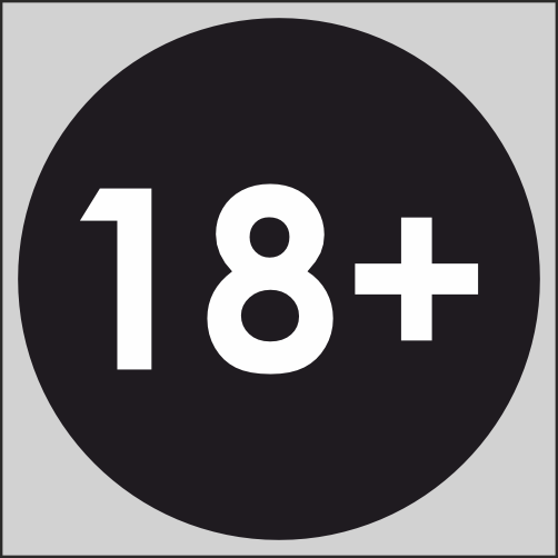 

Наклейка Наклейки за Копейки 2шт 18+ 10х10 см, ААА789-Ч