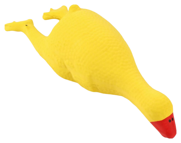 

Игрушка для собак Пижон Гусь, желтая, 19 см