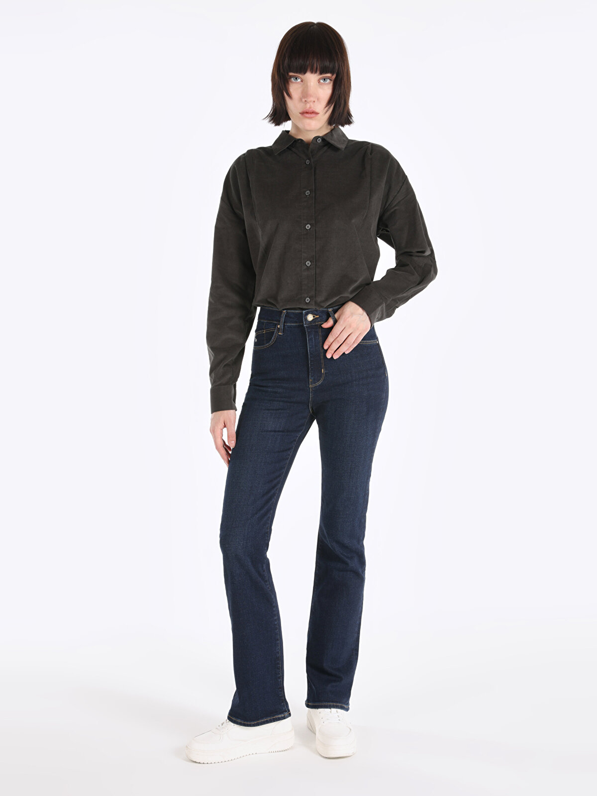 

Джинсы женские Colin's CL1066396_Q1.V1 голубые 27/30, Голубой, CL1066396_Q1.V1