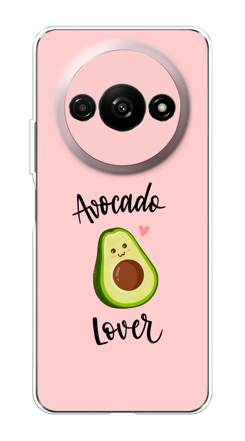 

Чехол на Redmi A3 "Avocado lover", Розовый;зеленый, 321250-1